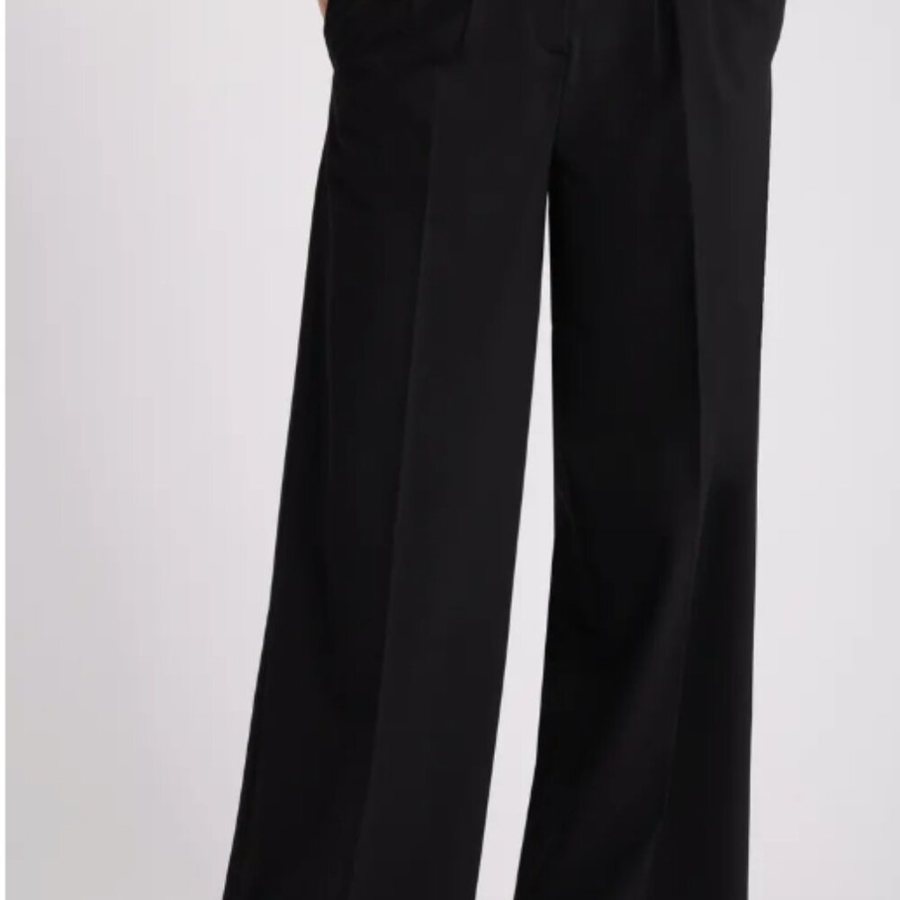 Nordstrom's Open Edit Wide Leg Pants - Black - Size 4